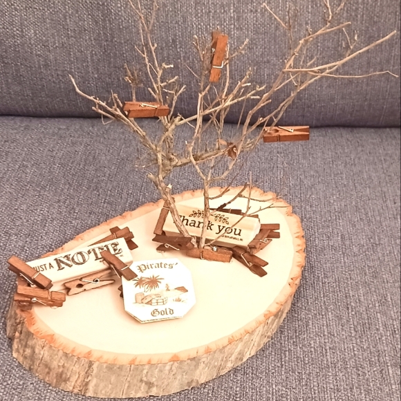 Wooden "Tree of Thanks" Notes - Picture 1 of 1